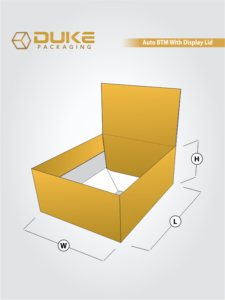 Auto Bottom Display Lid Boxes
