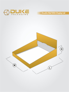 Double Wall with Display Lid Boxes