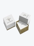 Gold & Silver Folding Set Up Apparel Boxes
