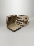 Corrugated Burger Boxes with Window