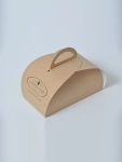 Custom Kraft Bakery Boxes with Handle