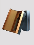 Foldable Metallic Paper Wine Boxes