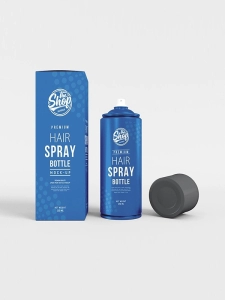 Custom Wholesale Printed Hairspray Boxes
