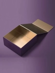 Customized Gold Foil Boxes with Lid
