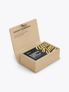 Custom Printed Business Card Boxes