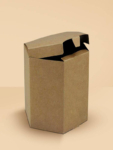 Octagon Cut Pastry Box