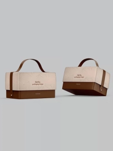 Custom-Made Press Kit Boxes with Handle