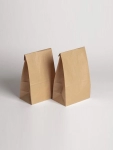 Custom Printed Box Bottom Kraft Bags