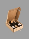Custom 3 Wine Boxes with Insert