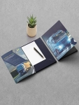 Custom Presentation Folders with Business Card Slot