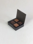 Chocolate Overlapping Lid Boxes