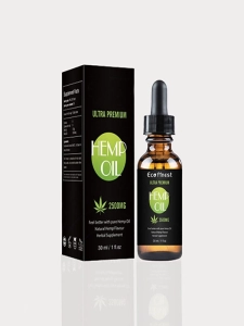 Custom Hemp Oil Boxes