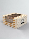 Custom PVC Window Cake Boxes with Insert