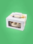 Custom PVC Window Cake Boxes with Insert