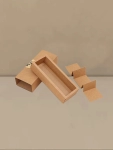 Kraft Drawer Boxes with Insert