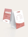 Custom Table Tents