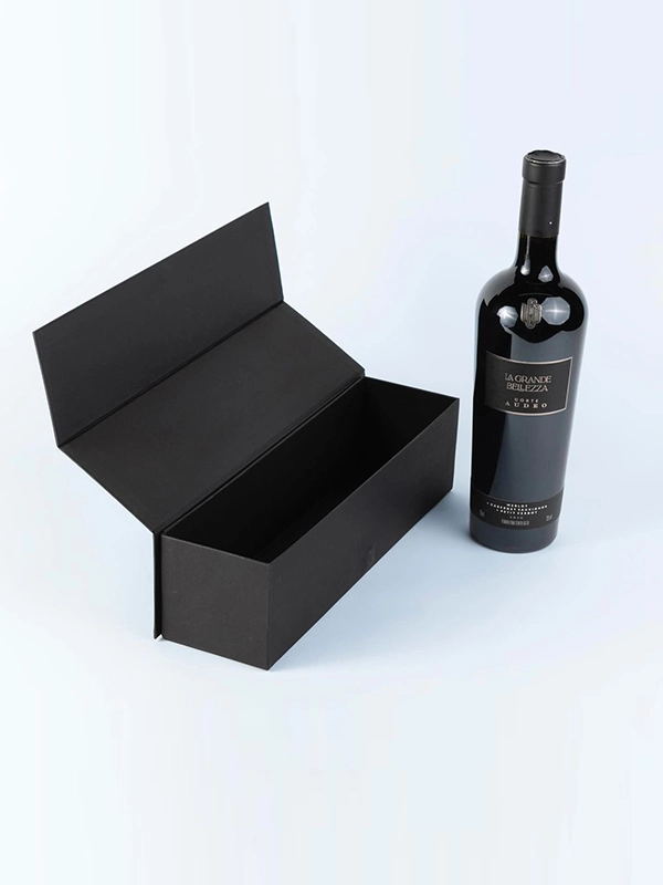 Flip Top Wine Boxes with Insert