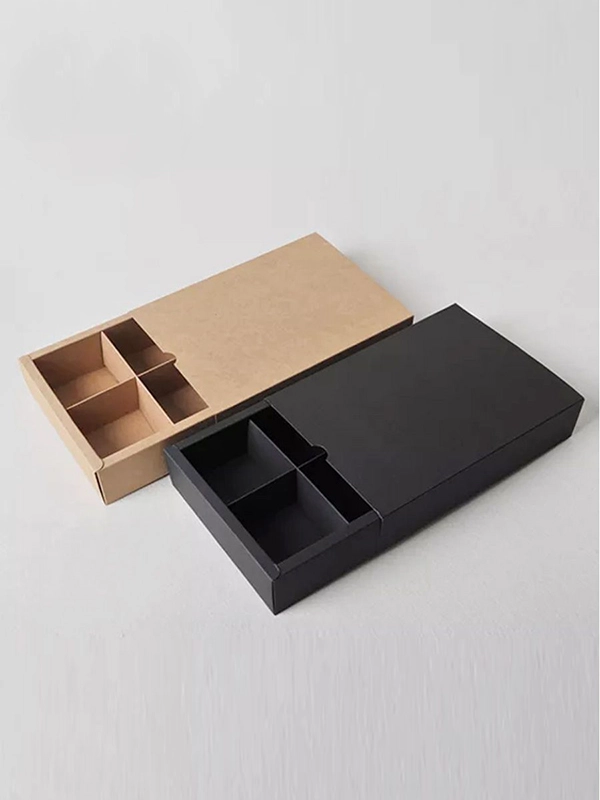 Kraft Drawer Boxes with Insert